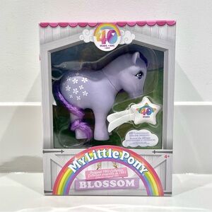NEW My Little Pony 40th Anniversary Original 1983 Collection Pony (Blossom)
